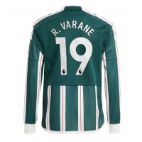 Echipament fotbal Manchester United Raphael Varane #19 Tricou Deplasare 2023-24 maneca lunga